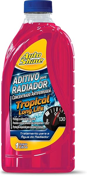 Autoshine Aditivo Radiador Concentrado Rosa Long Life 1L