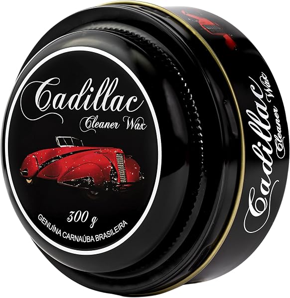 Cadillac Cleaner Wax Cera Limpadora em Pasta 300g com Aplicador