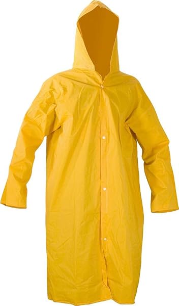 Capa de Chuva PVC com Forro Amarela GG Vonder