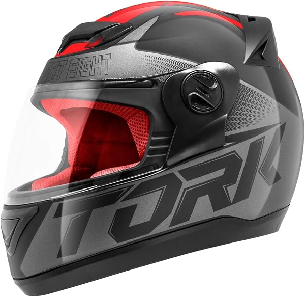 Capacete Fechado Pro Tork Evolution G7 Preto Vermelho