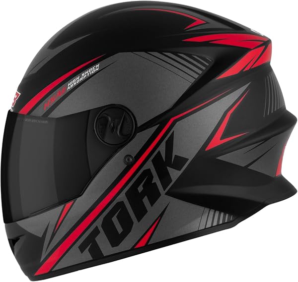 Capacete Fechado Pro Tork R8 Vermelho Viseira Fume