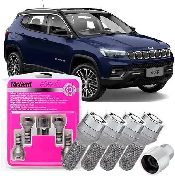 Kit Parafusos Antifurto para Rodas Shop Car SU 27216