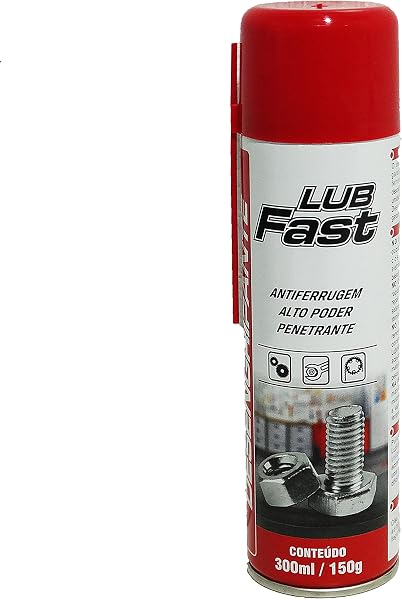 Lub Fast Óleo Lubrificante Desengripante Antiferrugem 300ml