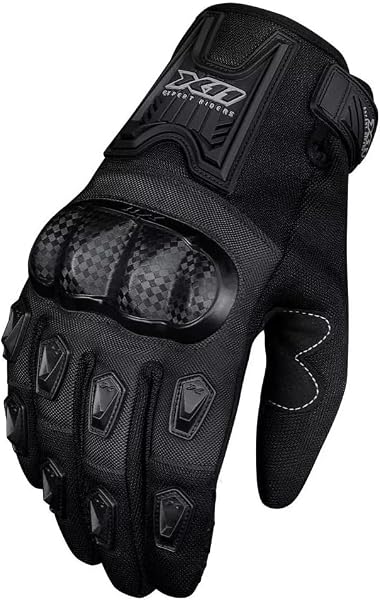 Luva X11 Blackout Moto Motoqueiro Motociclista Motoboy Preto