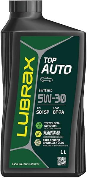 Óleo Lubrax Valora 5W30 Sintético API SN 1L