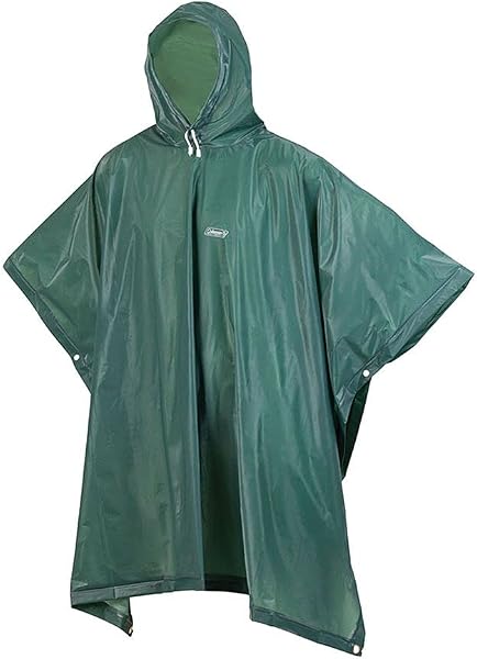 Poncho EVA 15mm 100% Impermeável Coleman Verde