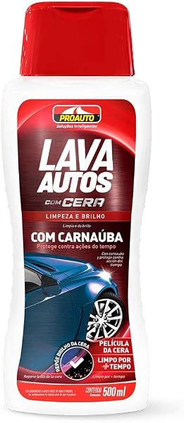 Proauto Lava Autos com Cera de Carnaúba 500ml