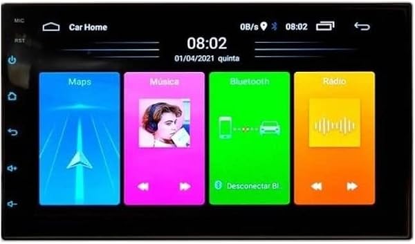 Roadstar RS-808BR Multimídia Android 7″